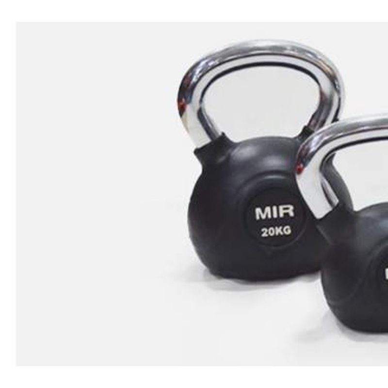 Kettlebells de PU cromada Pro